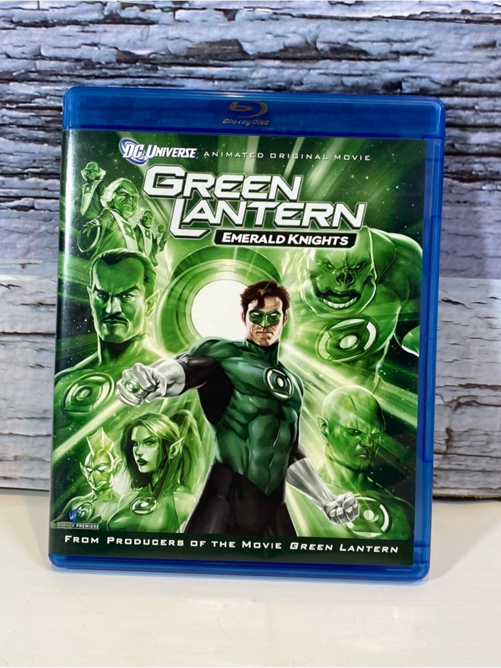 DC Universe Green Lantern Emerald Knights DVD and Blu-ray Disc 2011 Set Cartoon